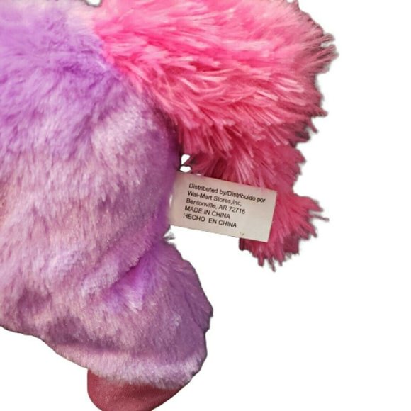 Kid Connection Walking Unicorn Pet Plush 10" Purple Pink Tested Works - Picture 6 of 7